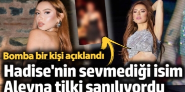 Hadise'nin sevmediği şarkıcı Aleyna Tilki sanılıyordu: Bomba bir isim geldi