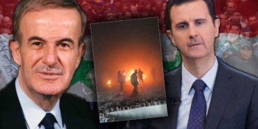 Beşar Esad’ın babası Hafız Esad’a ait mezar Suriye'de yakıldı