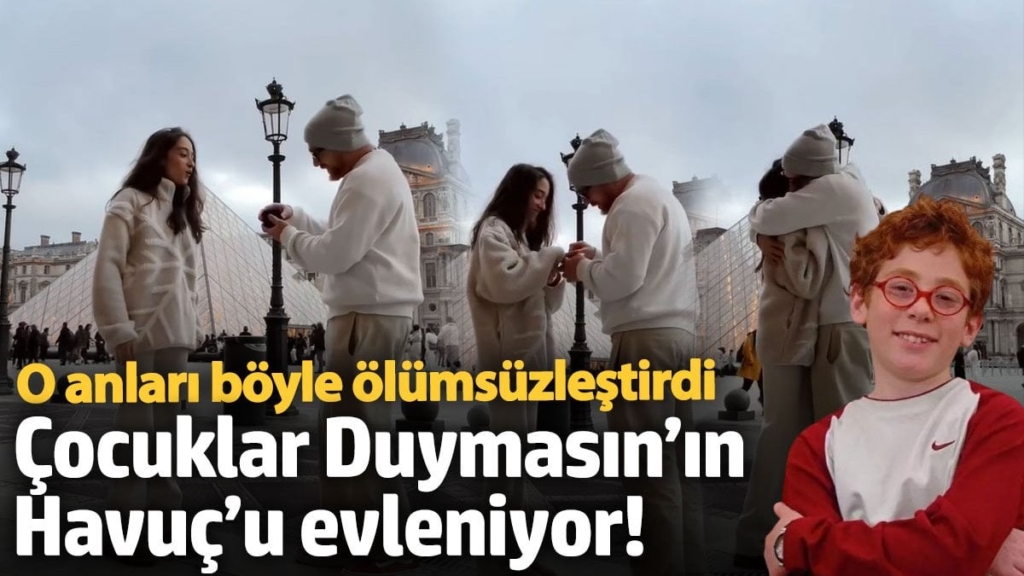 Çocuklar Duymasın’ın Havuç’u evleniyor! O anları böyle ölümsüzleştirdi