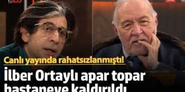 Canlı yayında rahatsızlanmıştı!  İlber Ortaylı apar topar hastaneye kaldırıldı