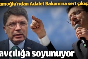 İmamoğlu'ndan Adalet Bakanı'na sert çıkış: Savcılığa soyunuyor