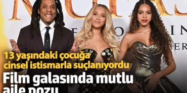 13 yaşındaki çocuğa cinsel istismarla suçlanıyordu!  Film galasında mutlu aile pozu verdiler