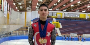 Milli sürat patenci İlyas Karadağ, 4 altın madalya kazandı