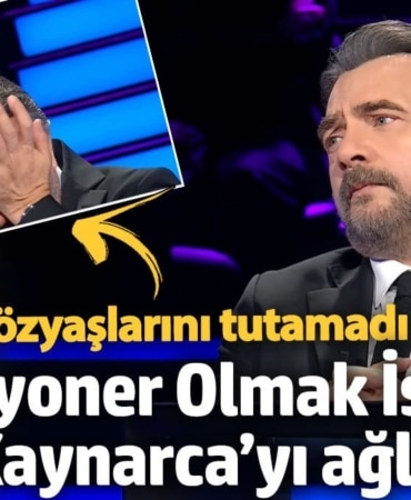 O soruda gözyaşlarını tutamadı!  Kim Milyoner Olmak İster’de Oktay Kaynarca’yı ağlatan an