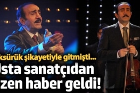 Keserden Uzucu Haber Mustafa Keser'den üzen haber geldi!