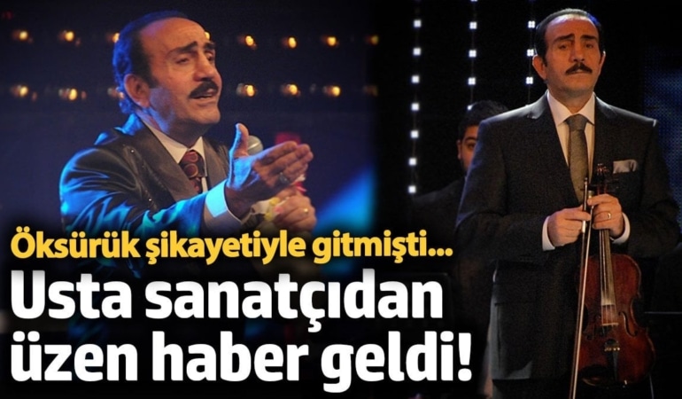 Mustafa Keser'den üzen haber geldi!