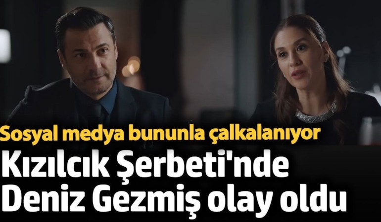 Sosyal medya bununla çalkalanıyor: Kızılcık Şerbeti'nde Deniz Gezmiş göndermesi