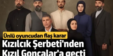 Ünlü oyuncu Kızılcık Şerbeti'nden Kızıl Goncalar'a geçti
