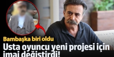 Usta oyuncu Levent Ülgen yeni projesi için saçlarını kazıttı!  Bambaşka biri oldu