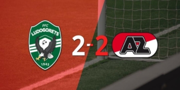 AZ 2-0 öne geçtiği maçta Ludogorets'le berabere kaldı