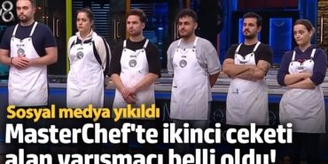 MasterChef'te ikinci beyaz ceketi alan yarışmacı belli oldu!  Sosyal medya yıkıldı