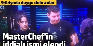 Masterchef'te iddialı isim veda etti! Stüdyoda duygu dolu anlar