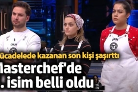 MasterChefte Yeni Yarismaci Masterchef'de 5. isim belli oldu