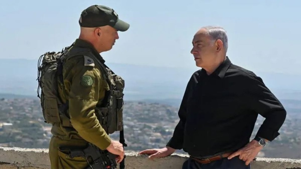 Netanyahu, İsrail-Suriye sınırını ziyaret etti