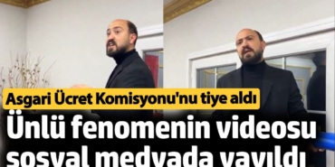Ünlü fenomen Oğuzhan Alpdoğan'ın asgari ücret komisyonu videosu viral oldu