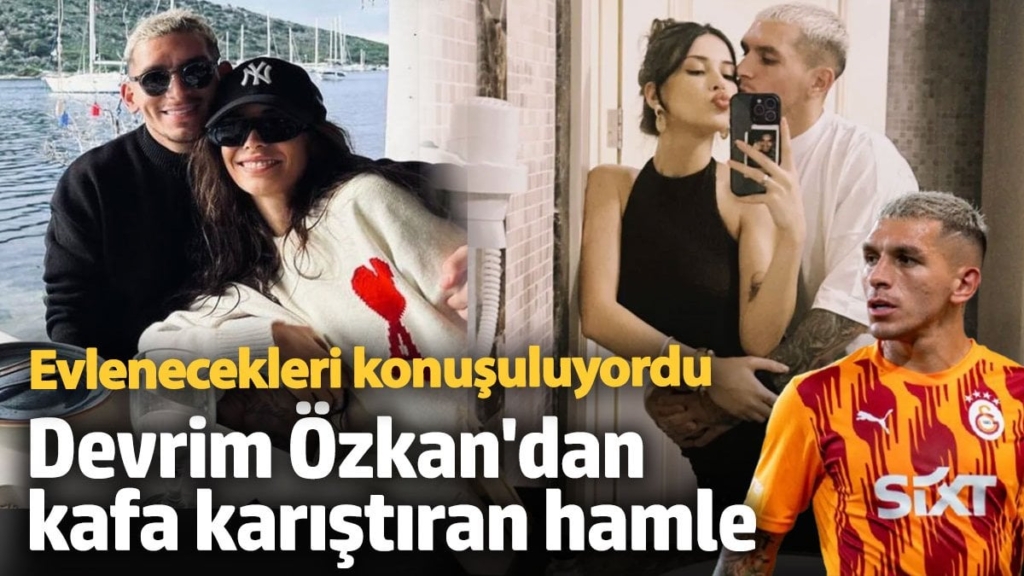 Evlenecekleri konuşuluyordu! Devrim Özkan ve Lucas Torreira'dan kafa karıştıran hamle