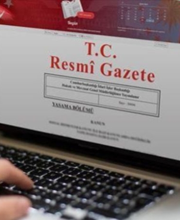 Resmi Gazetede Carpici Duyuru Resmi Gazete'de Çarpıcı Duyuru