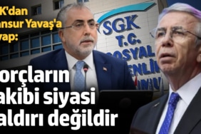 SGK'dan Mansur Yavaş'a cevap
