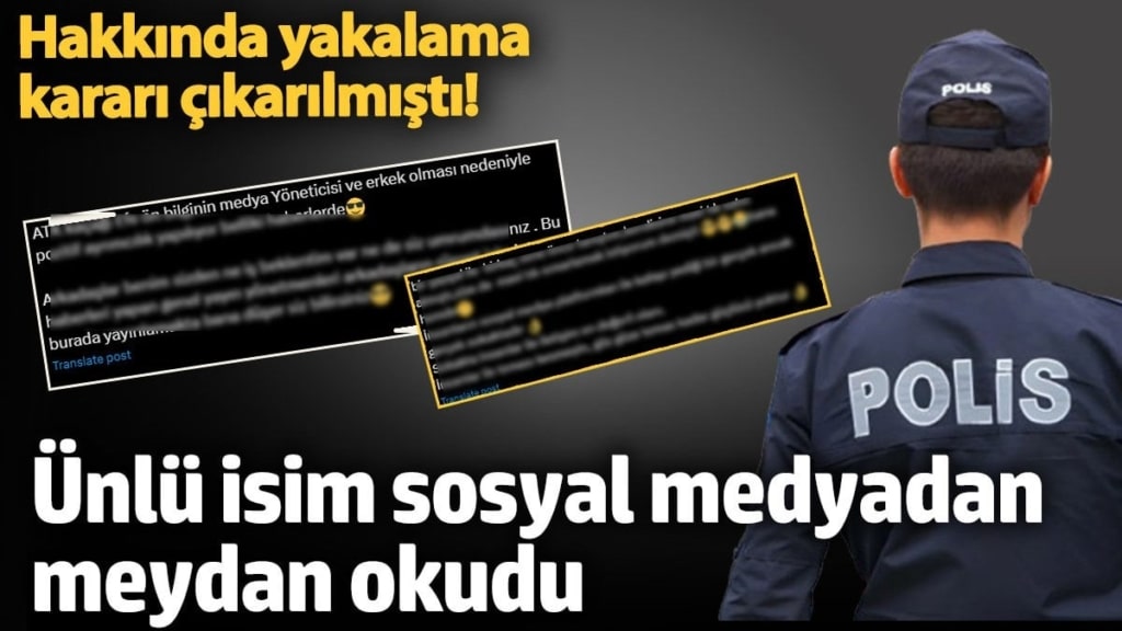 Hakkında yakalama kararı çıkarılmıştı! Her yerde aranan ünlü isim sosyal medyadan meydan okudu