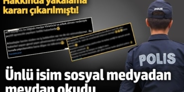 Hakkında yakalama kararı çıkarılmıştı! Her yerde aranan ünlü isim sosyal medyadan meydan okudu