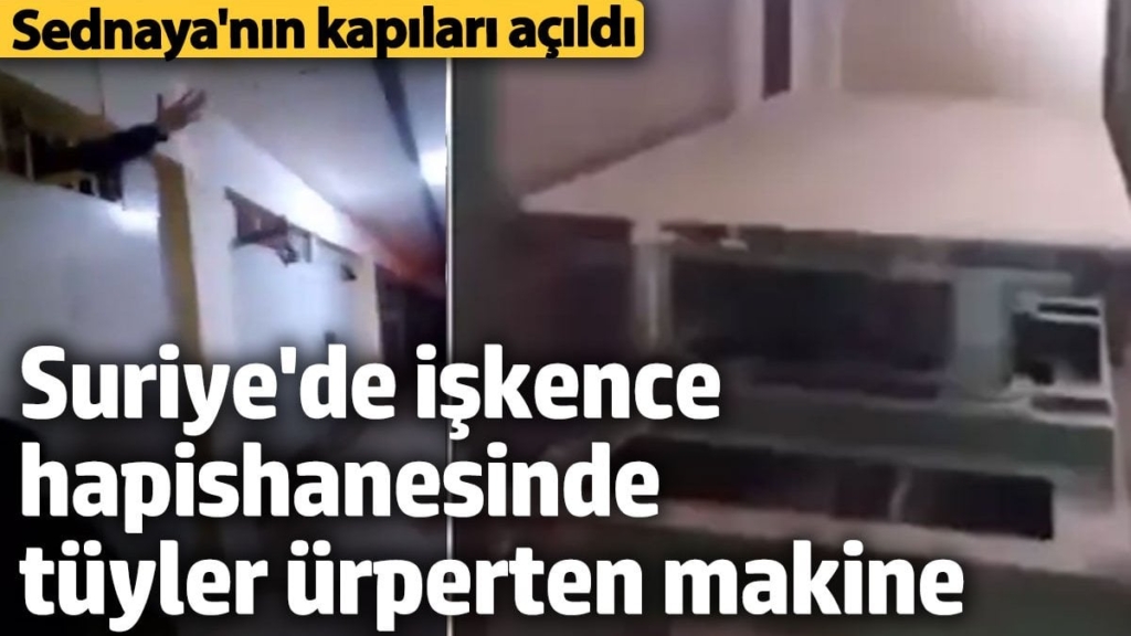 Suriye'de işkence hapishanesinde tüyler ürperten makine