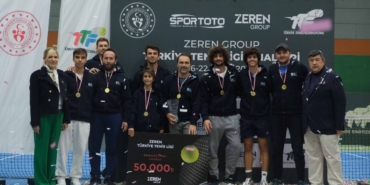 Türkiye Tenis Ligi'nde erkekler şampiyonu TED Spor Kulübü oldu