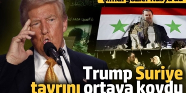 Trump Suriye tavrını ortaya koydu! Şimdi gözler Rusya'da