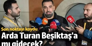 Arda Turan, Fenerbahçe maçının ardından konuştu. Beşiktaş'a gidecek mi?