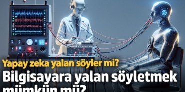 Bilgisayara yalan söyletmek mümkün mü?  Yapay zeka yalan söyler mi?