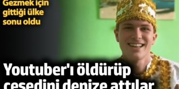 Amerikalı YouTuber'ı Filipinler'de öldürüp denize attılar