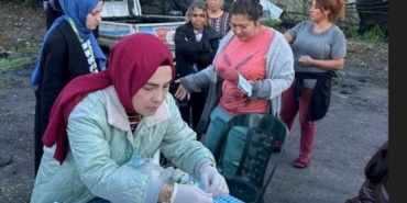 Zonguldak'ta Roman Sağlık Desteği